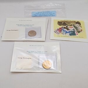 George Washington Stamp and Coin Collection NWT